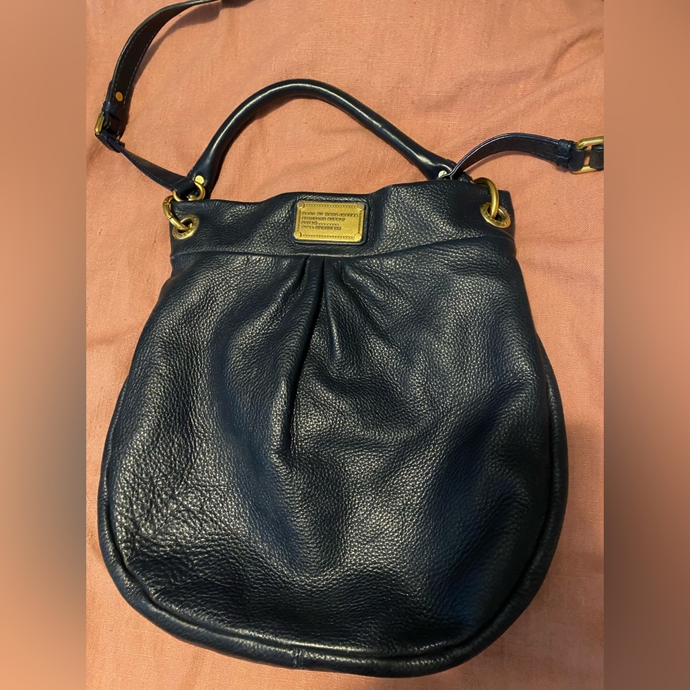 Navy Marc Jacobs purse